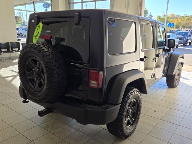 2017 Jeep Wrangler Unlimited Unlimited Sport
