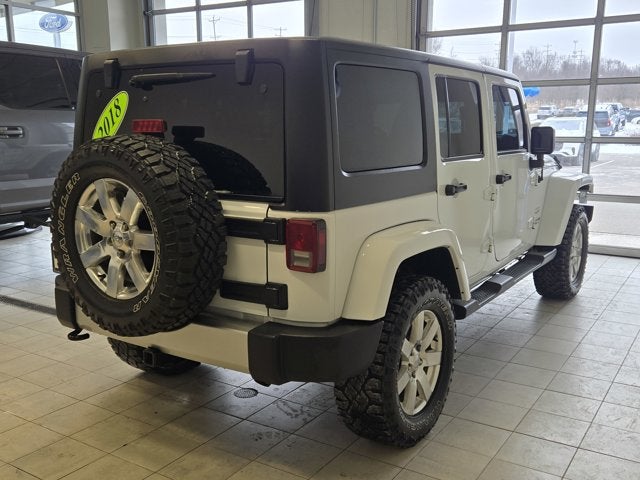 2018 Jeep Wrangler JK Unlimited Unlimited Sahara