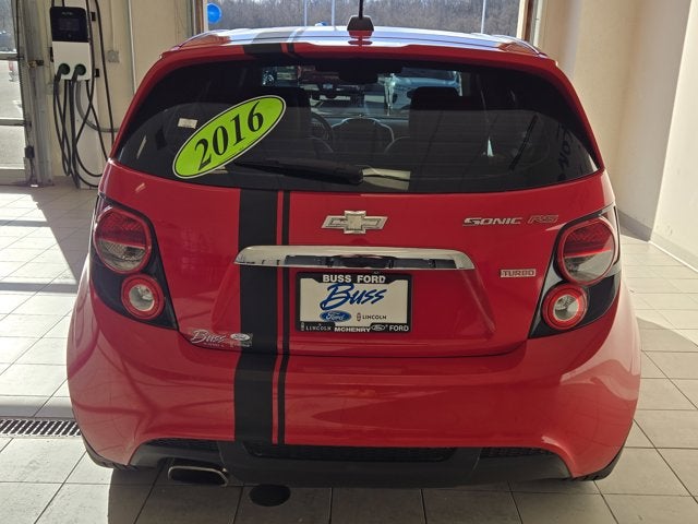 2016 Chevrolet Sonic RS
