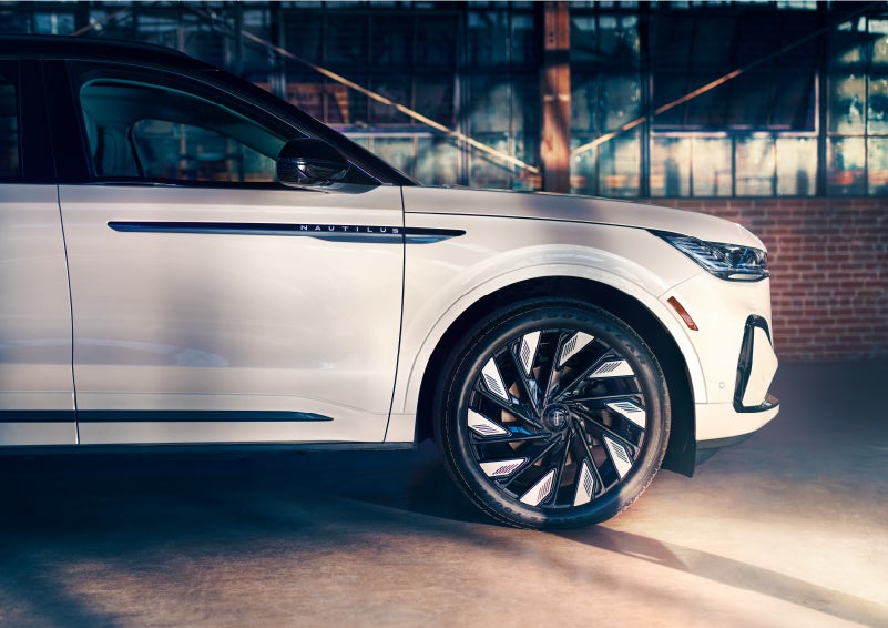 The wheels of the available Jet Appearance Package are highlighted. | Buss Lincoln in McHenry IL