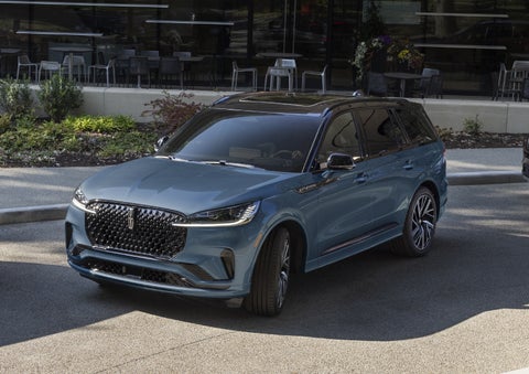 A 2026 Lincoln Black Label™ Aviator® SUV is shown with the available Special Edition Package. | Buss Lincoln in McHenry IL